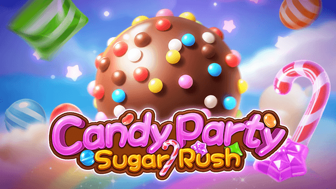 Candy Party:Sugar Rush-100,000x Payout: Ultimate Sweet Impact-670x376